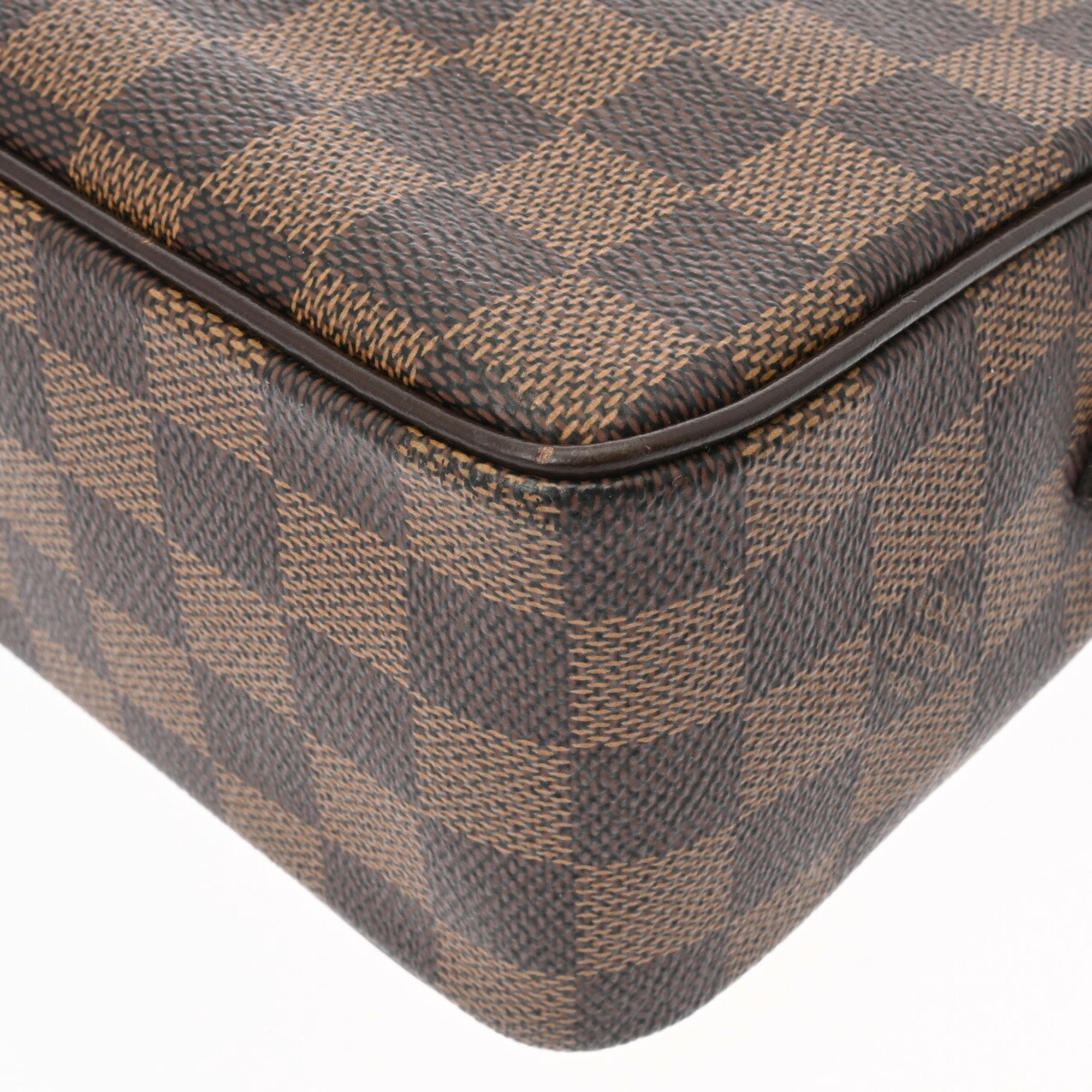 LOUIS VUITTON Damier Ravello GM Brown N60006 Women's Canvas Shoulder Bag