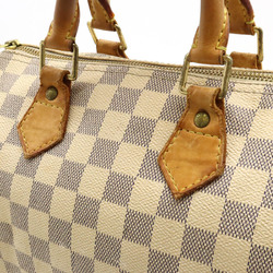 LOUIS VUITTON Damier Azur Speedy 25 Handbag Boston Bag N41371