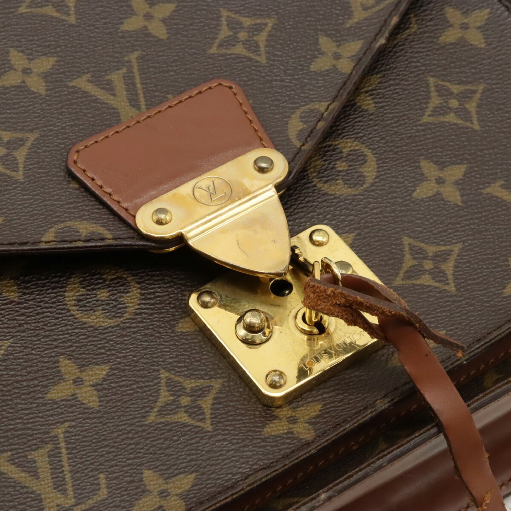 LOUIS VUITTON Louis Vuitton Monogram Montsouris 28 Second Bag Handbag Shoulder M51185