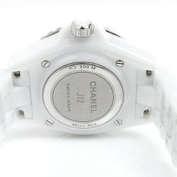 CHANEL J12 12P Diamond Mother of Pearl Watch Battery Operated H5704 Women's