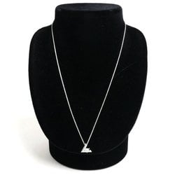 LOUIS VUITTON Louis Vuitton K18WG White Gold Pendant LV Volt One PM Necklace Q93806 Diamond 6.1g 45cm Women's