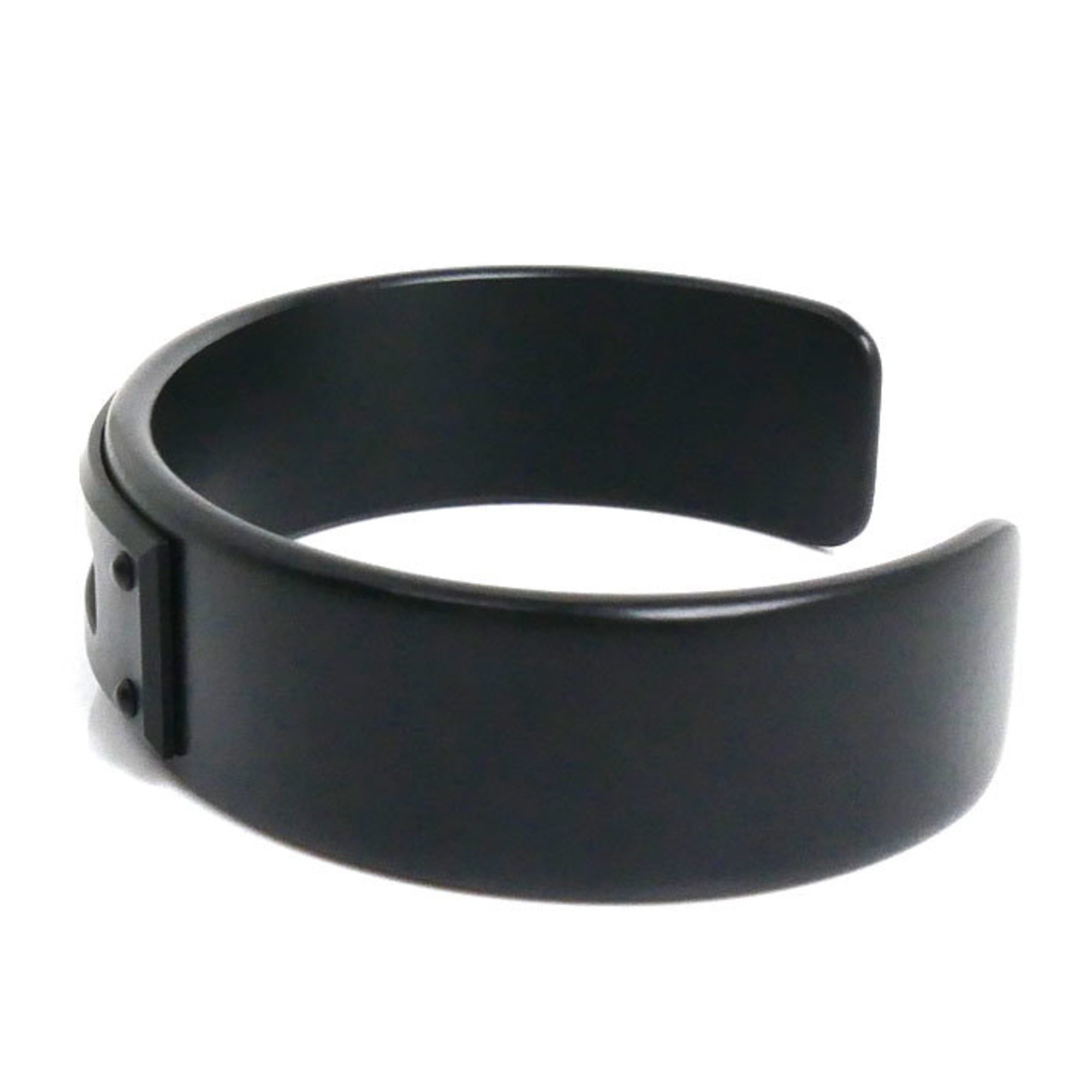 HERMES Hermes Arum Kelly Bangle So Black 18.4g Unisex