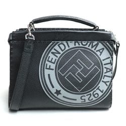 FENDI Peekaboo Fit 2-Way Shoulder Bag Black 7V22 Men's