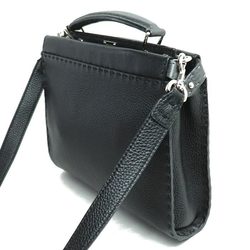 FENDI Peekaboo Fit 2-Way Shoulder Bag Black 7V22 Men's