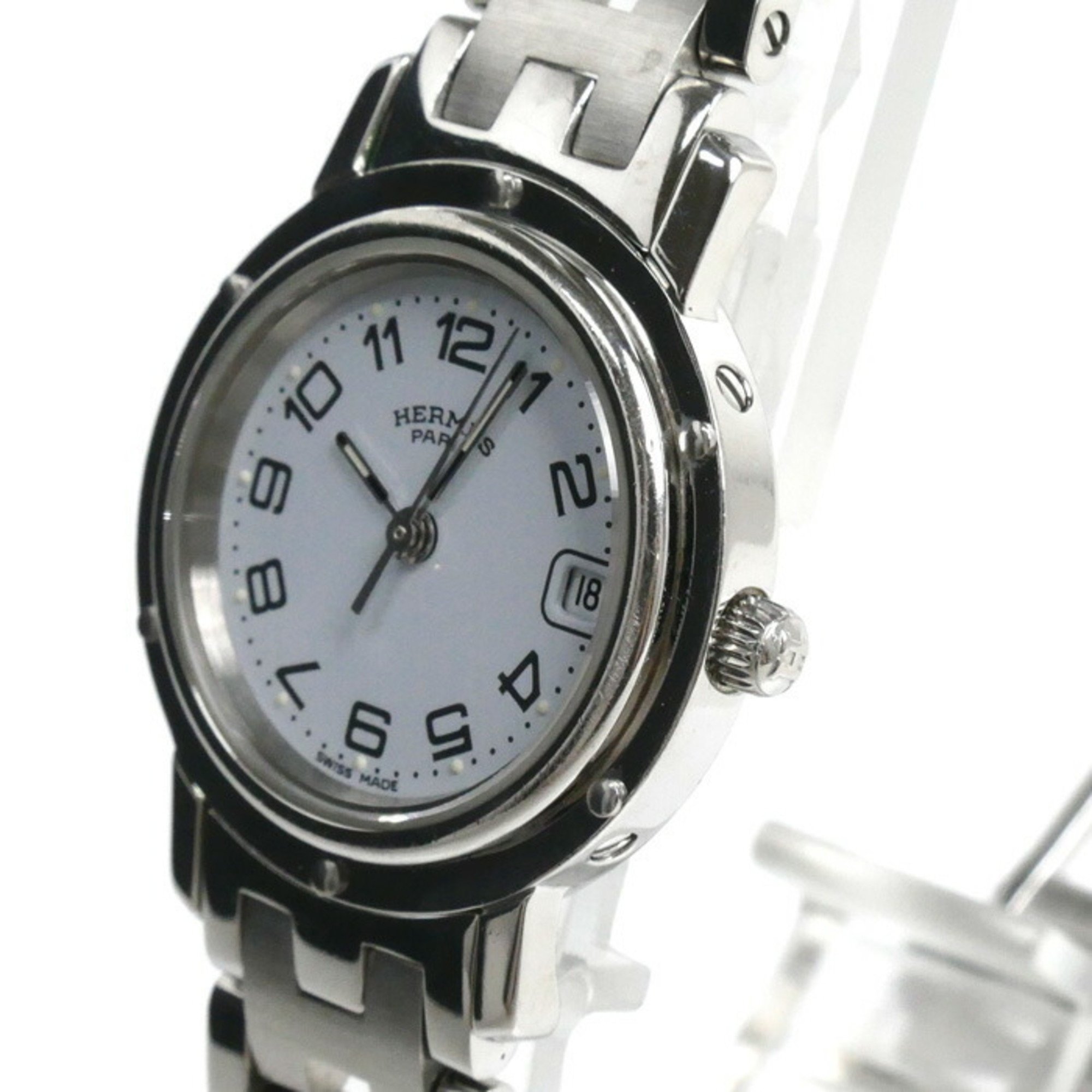 HERMES Clipper watch, battery-operated, CL4.210, for women