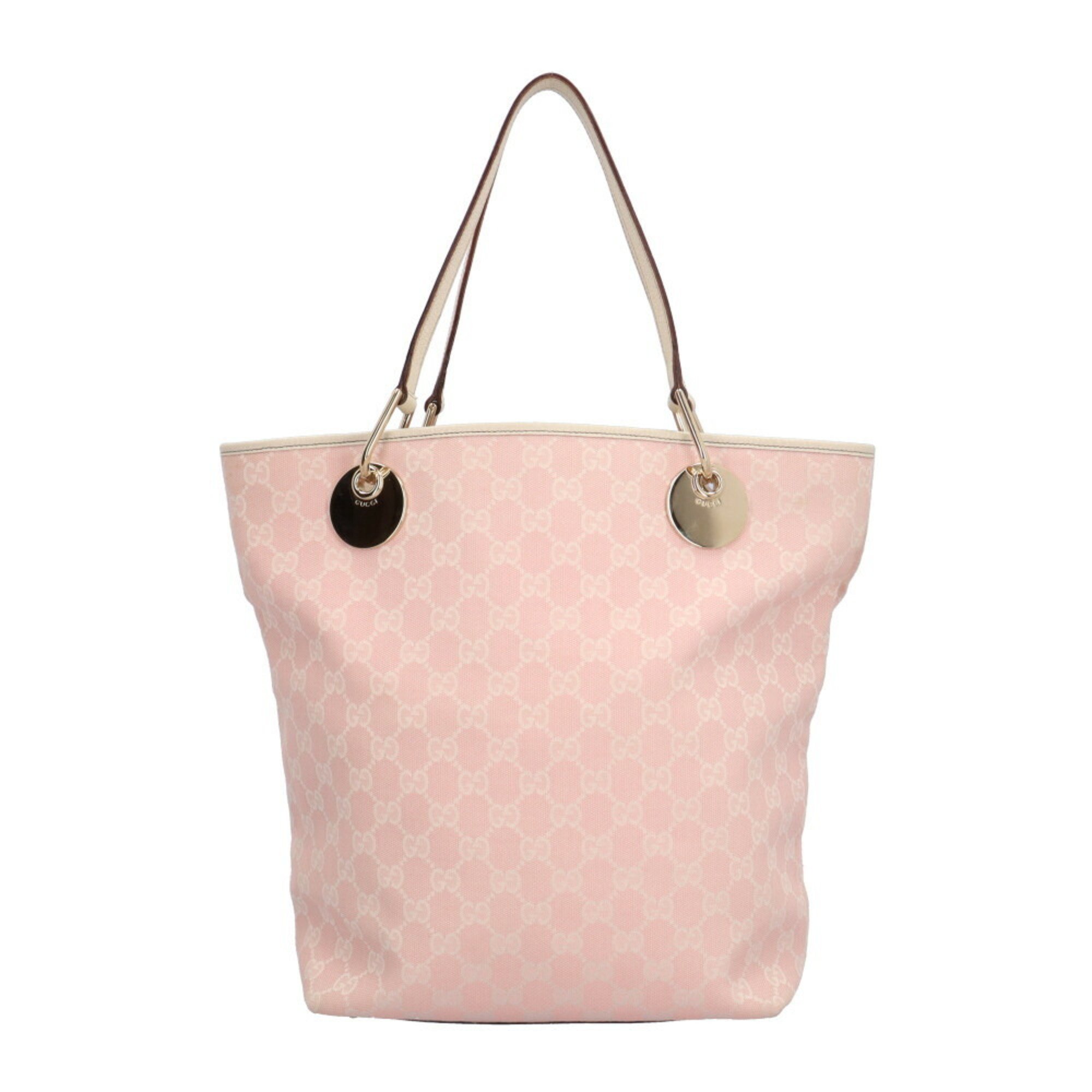 Gucci GG Canvas Tote Bag 120836 Pink Women's GUCCI