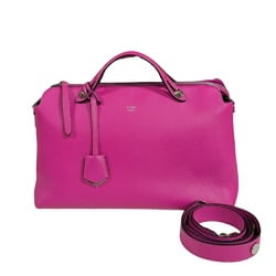 Fendi By The Way Large Shoulder Bag Leather 8BL125 Pink Women's FENDI 2way