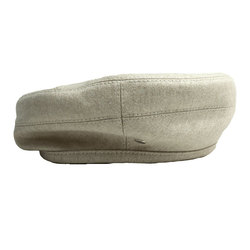 HERMES Saint Honore Beret Beige 59 Women's