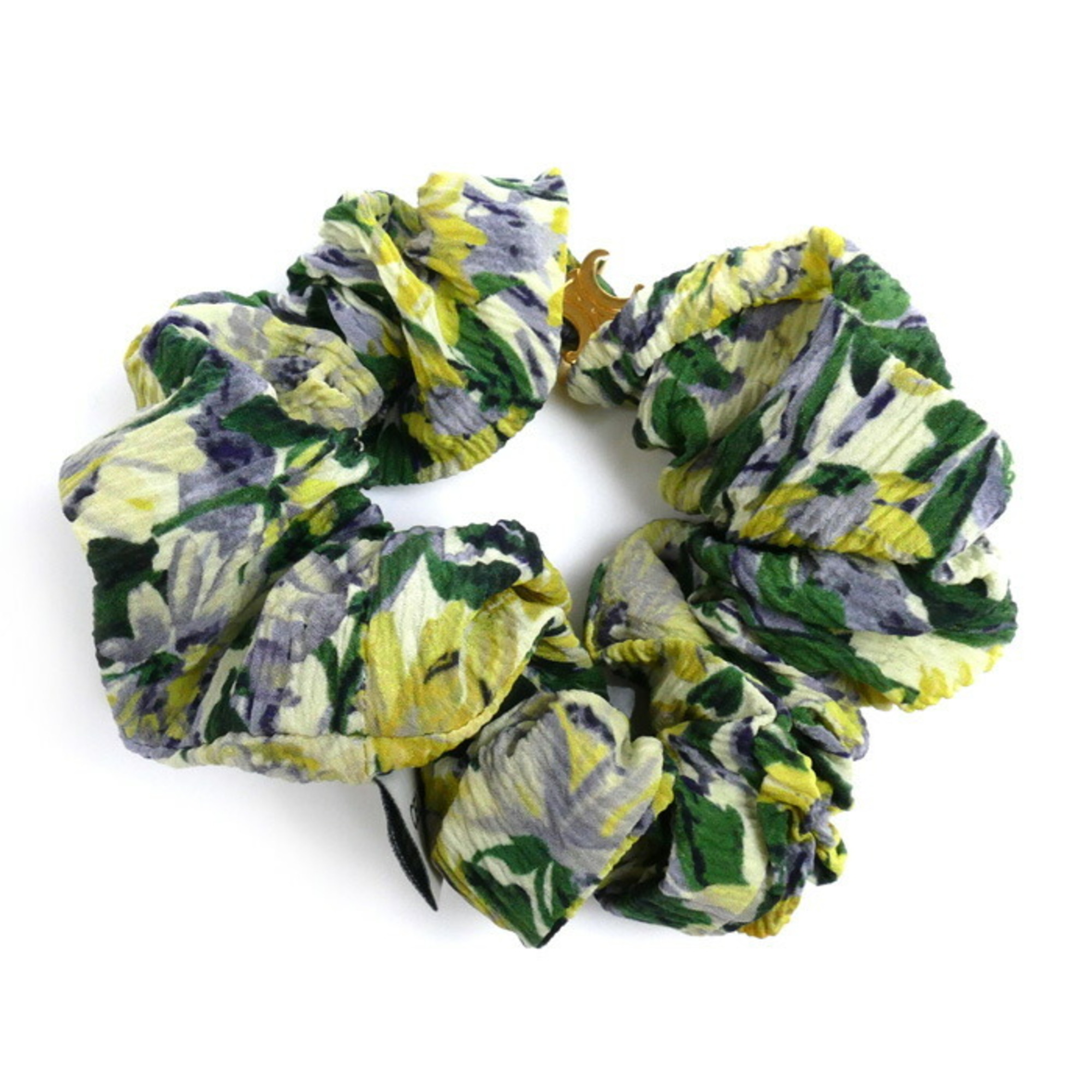 CELINE Silk Triomphe Hair Scrunchie 460AH2SIB for Women