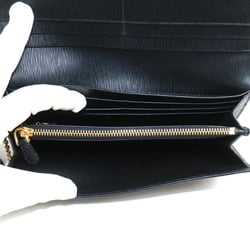 PRADA Prada Long Wallet Black 1MH132 Women's