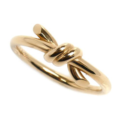 TIFFANY&Co. Tiffany K18YG Yellow Gold Knot Ring 70305275 Size 10 3.2g Women's