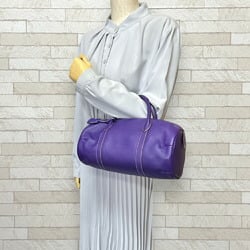 Hermes Polochon 1925 Handbag Swift Purple Women's HERMES