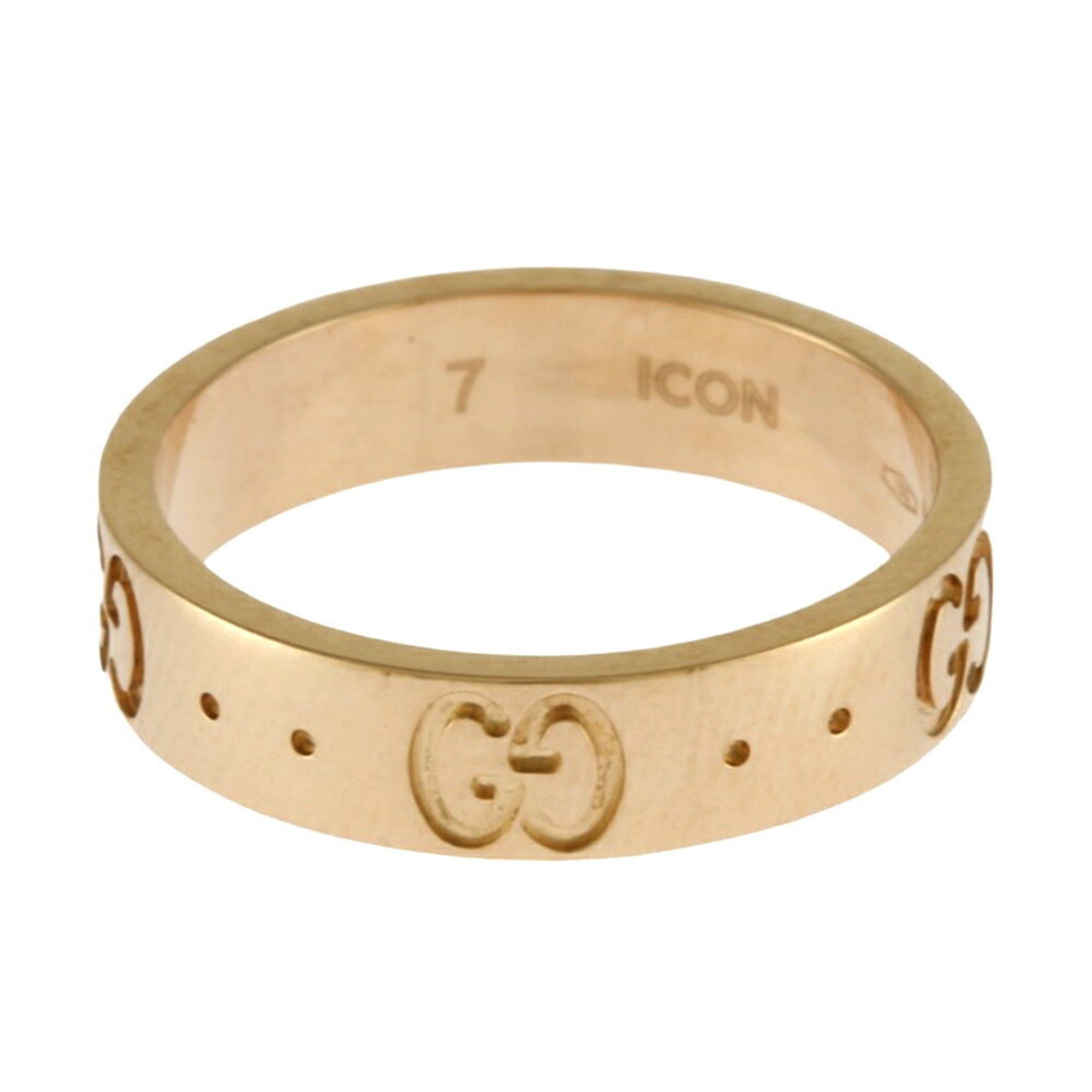 Gucci Icon Ring, Gucci, size 7, 18k gold, for women, GUCCI