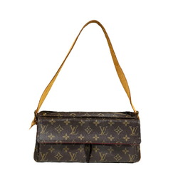 Louis Vuitton Vivacite MM Monogram Shoulder Bag Canvas M51164 Brown Women's LOUIS VUITTON