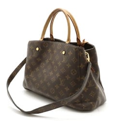 LOUIS VUITTON Louis Vuitton Monogram Montaigne BB Handbag Shoulder Bag M41055