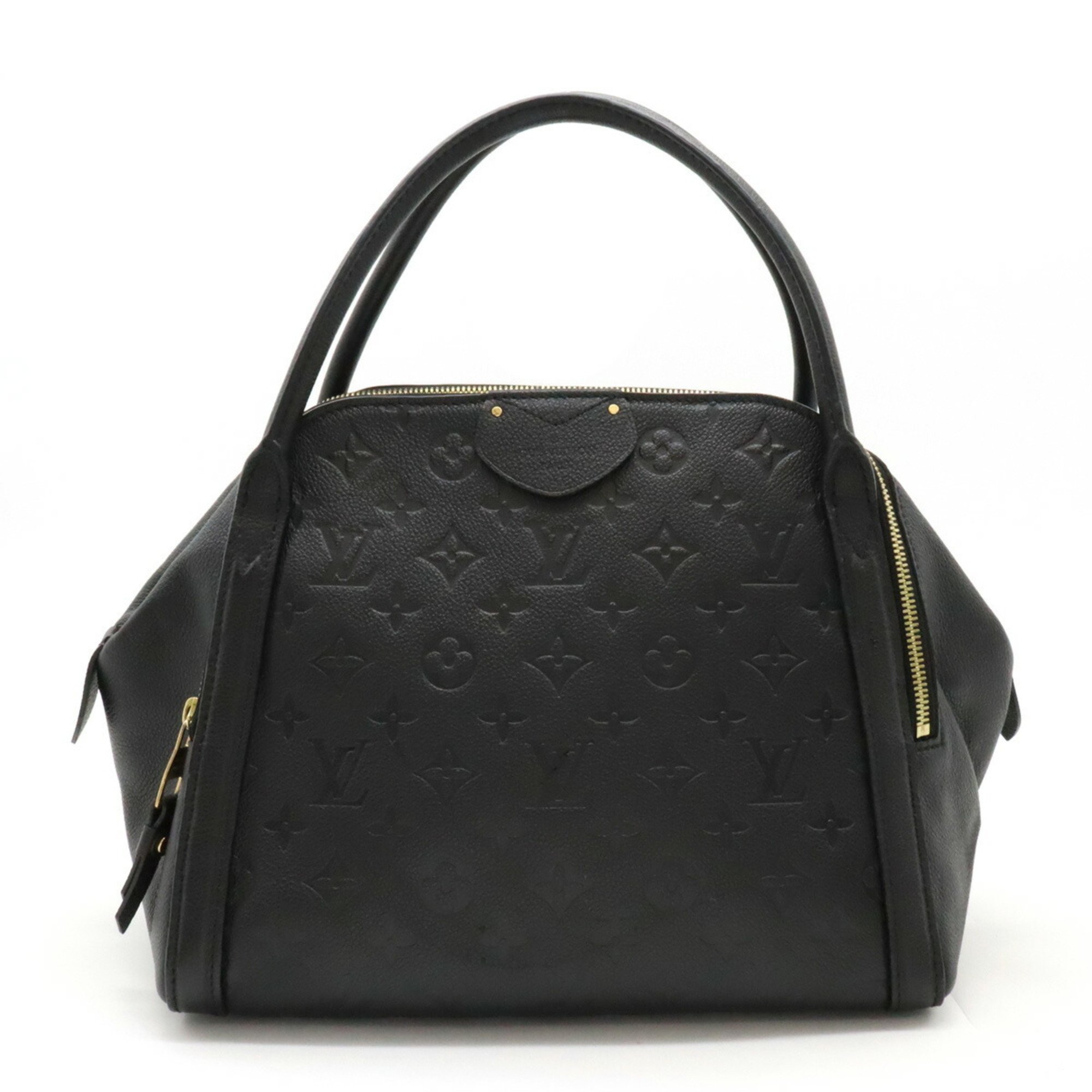 LOUIS VUITTON Louis Vuitton Monogram Empreinte Marais MM Handbag Tote Bag Noir Black M41040