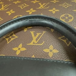 Louis Vuitton Porte Document Jour Monogram Macassar Shoulder Bag M54019 Brown Men's LOUIS VUITTON 2way