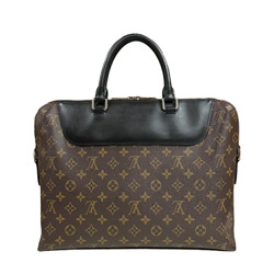 Louis Vuitton Porte Document Jour Monogram Macassar Shoulder Bag M54019 Brown Men's LOUIS VUITTON 2way