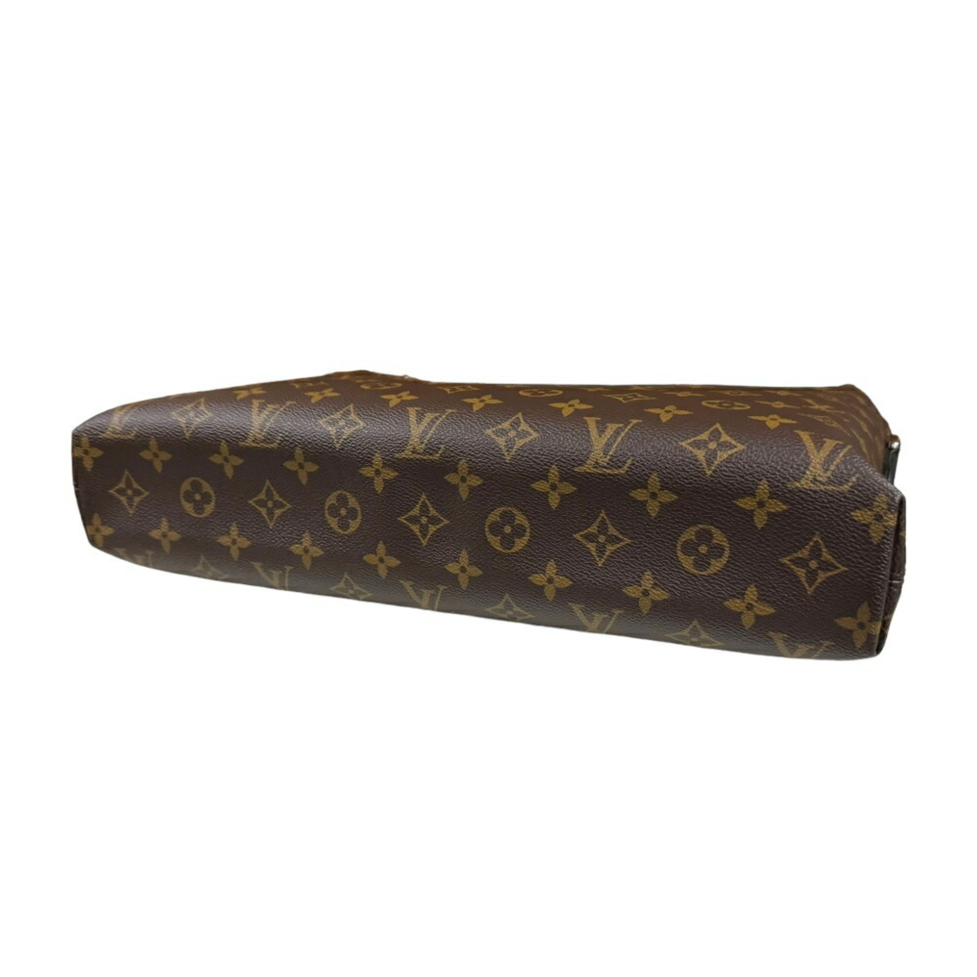 Louis Vuitton Porte Document Jour Monogram Macassar Shoulder Bag M54019 Brown Men's LOUIS VUITTON 2way