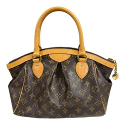 Louis Vuitton Tivoli PM Monogram Handbag Canvas M40143 Brown Women's LOUIS VUITTON