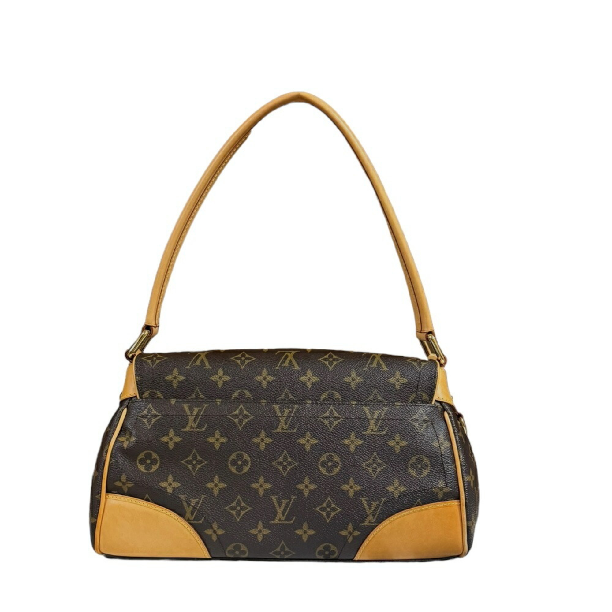 Louis Vuitton Beverly MM Monogram Shoulder Bag Canvas M40121 Brown Women's LOUIS VUITTON