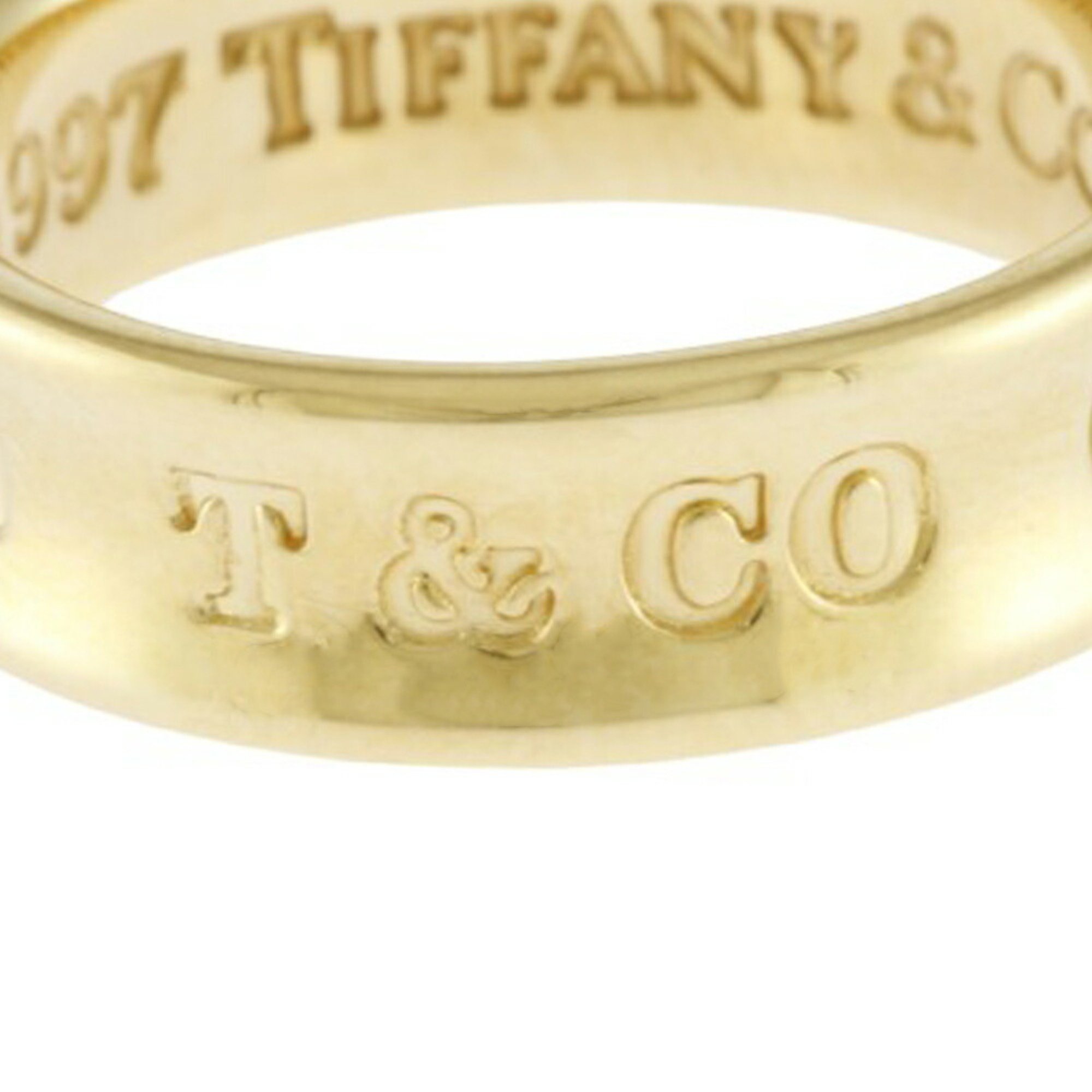 Tiffany 1837 Narrow Ring, Tiffany, size 13, 18k gold, women's, TIFFANY&Co.