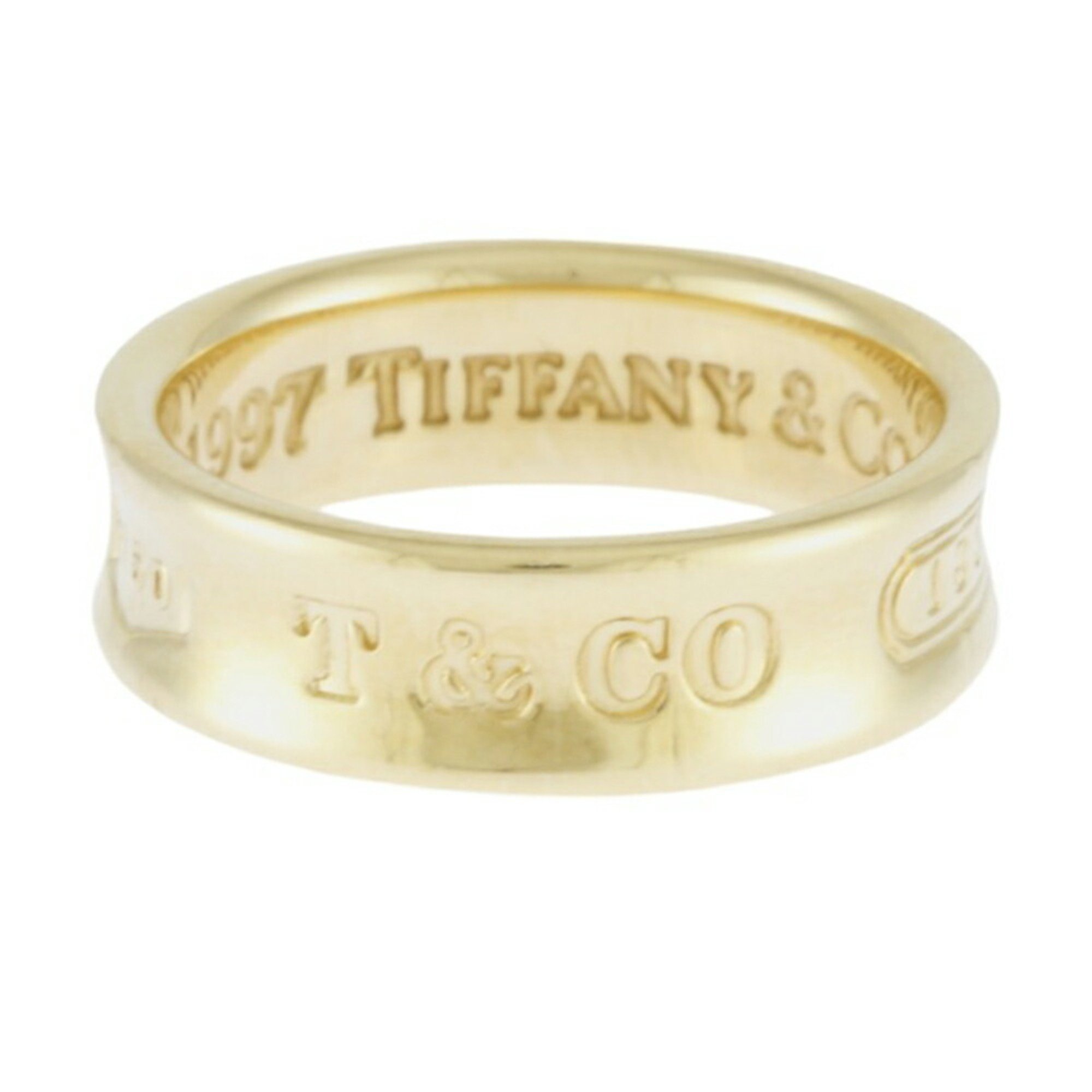 Tiffany 1837 Narrow Ring, Tiffany, size 13, 18k gold, women's, TIFFANY&Co.