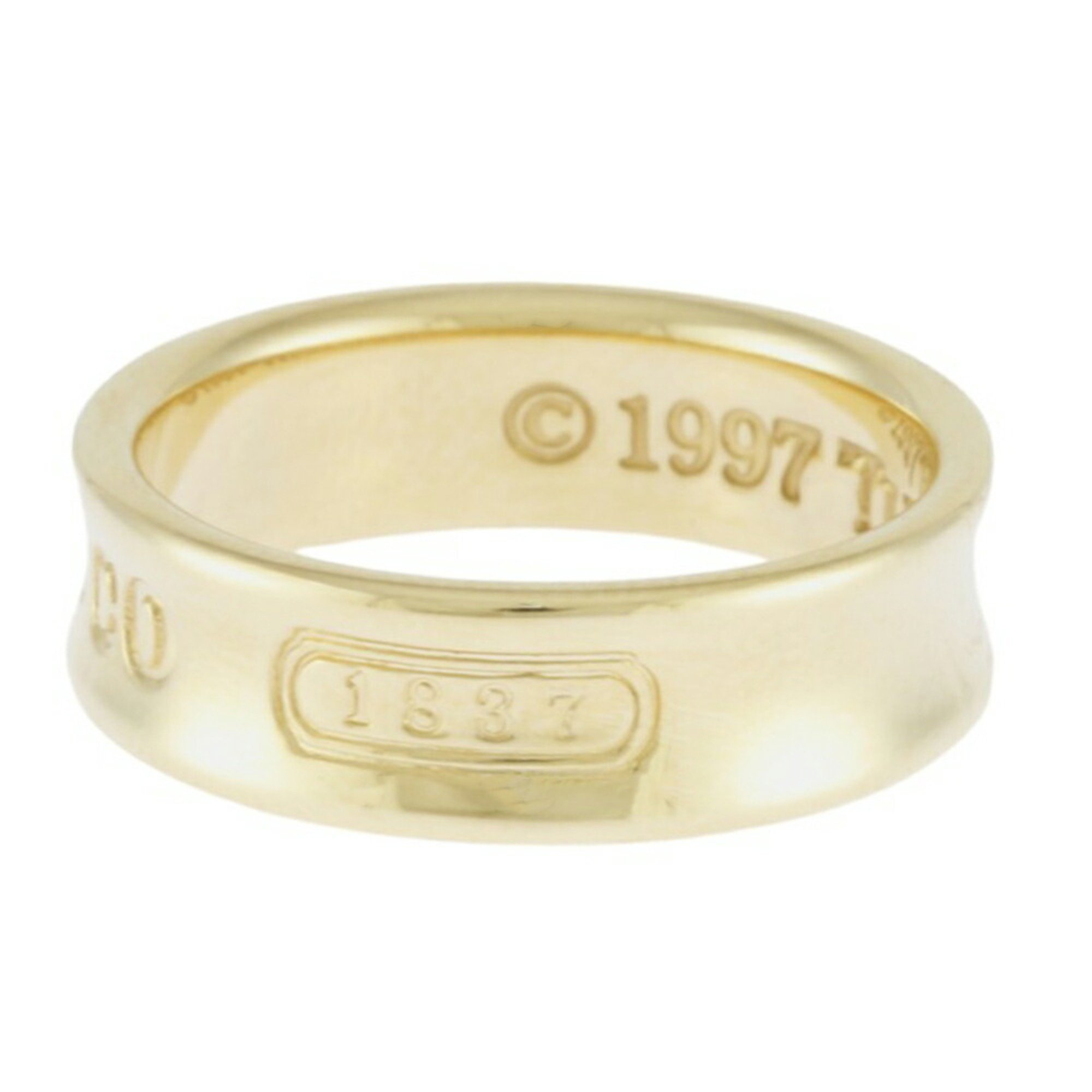 Tiffany 1837 Narrow Ring, Tiffany, size 13, 18k gold, women's, TIFFANY&Co.