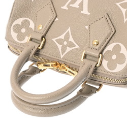 LOUIS VUITTON Louis Vuitton Monogram Empreinte Speedy Bandouliere 20 Tourtrell Creme M46575 Women's Leather Handbag