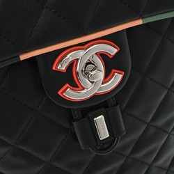 CHANEL Chanel Backpack Matelasse Black/Multicolor Women's Lambskin Backpack/Daypack