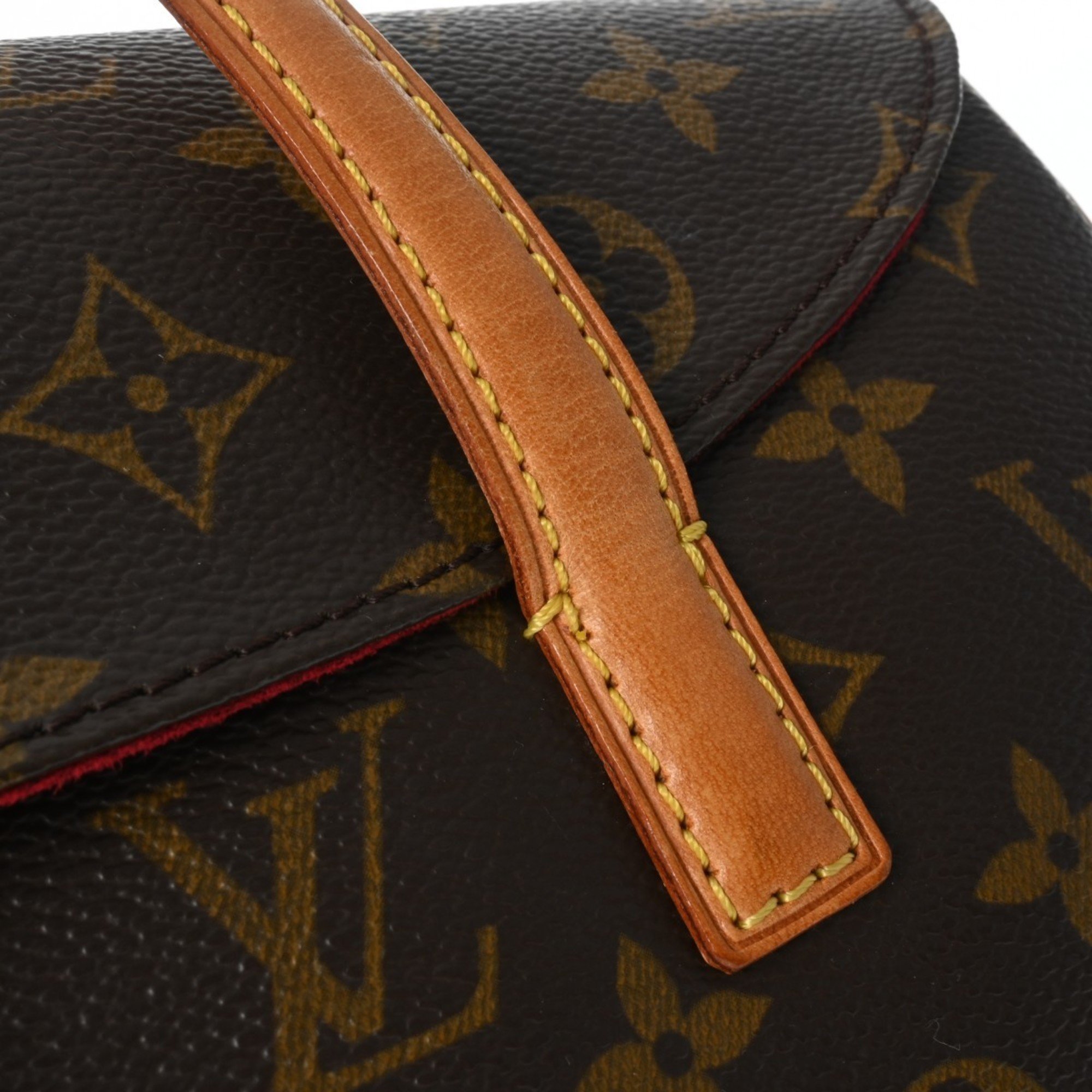 LOUIS VUITTON Louis Vuitton Monogram Sonatine Brown M51902 Women's Canvas Handbag