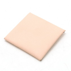 HERMES Bastia Coin Case, Purse, Epsom Leather, Rose Eglantine, Light Pink, X Stamp