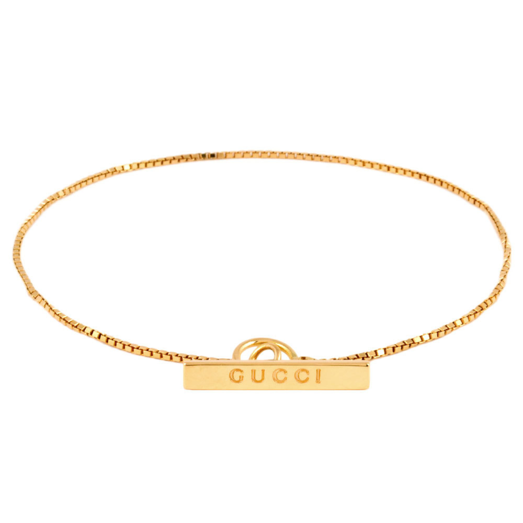 GUCCI Lariat Bracelet K18YG Ladies