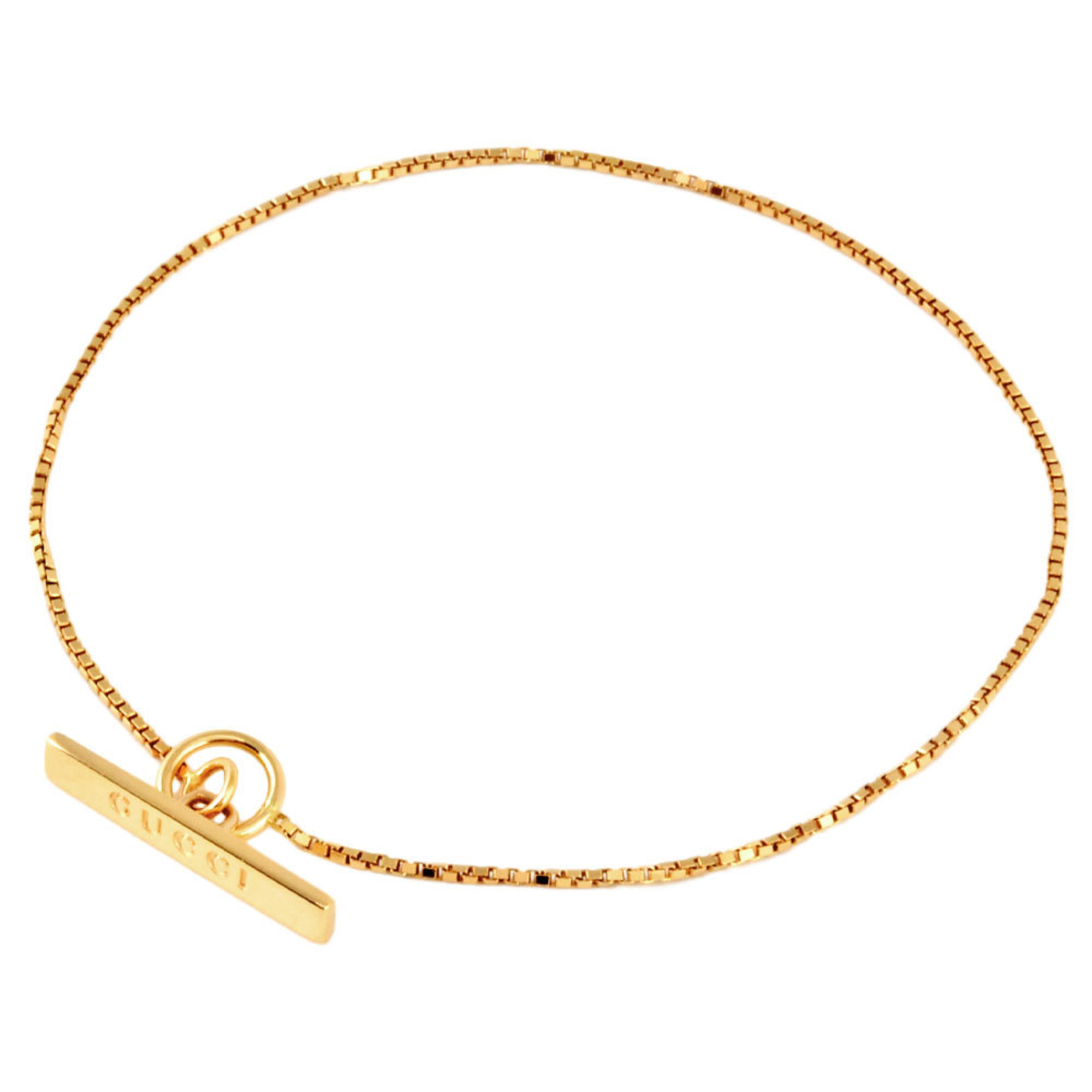 GUCCI Lariat Bracelet K18YG Ladies