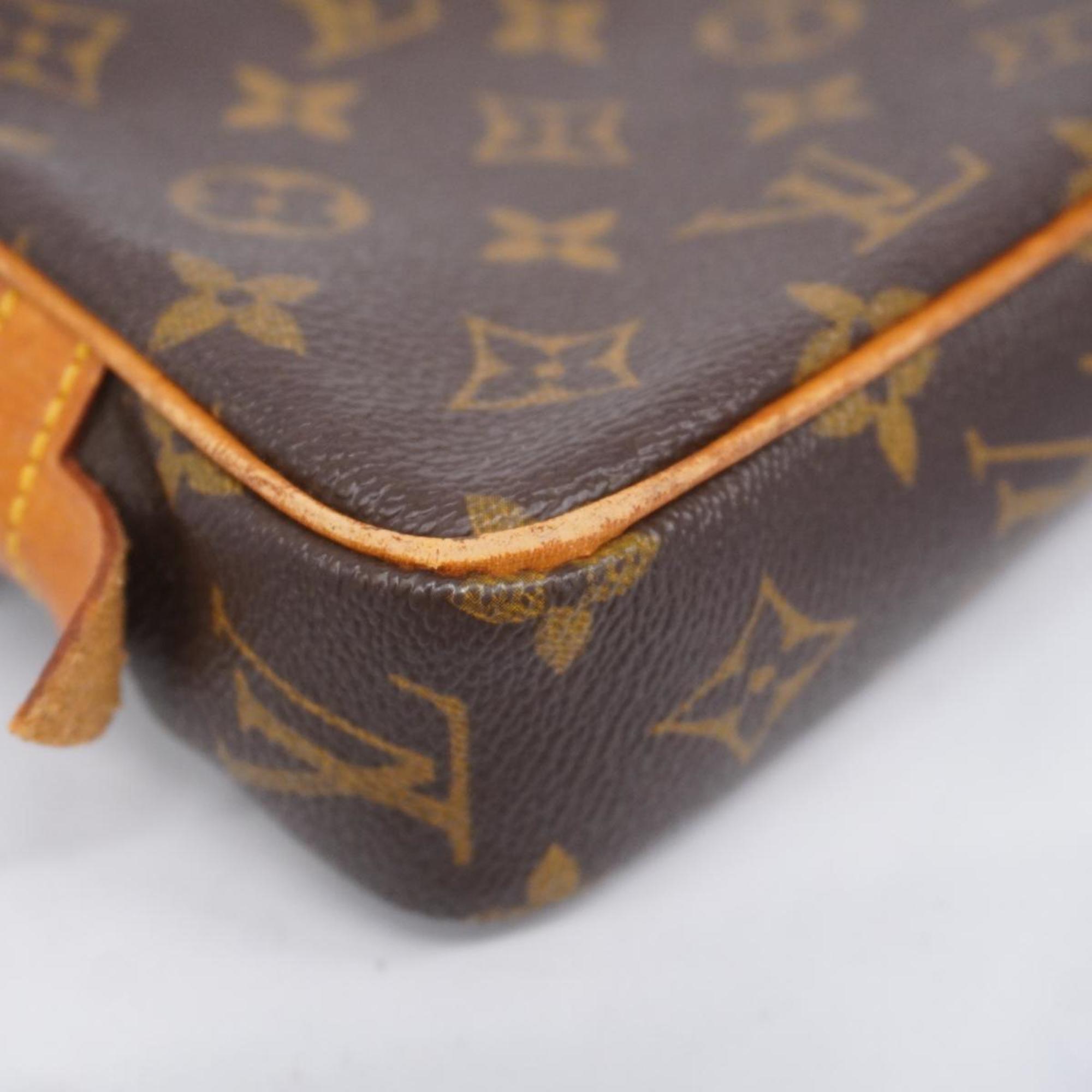 Louis Vuitton Shoulder Bag Monogram Pochette Marly Bandouliere M51828 Brown Women's