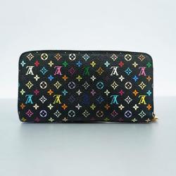 Louis Vuitton Long Wallet Monogram Multicolor Zippy M60243 Grunard Ladies