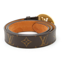 LOUIS VUITTON Louis Vuitton Monogram Santur Oval Belt #90 90/36 M9842U