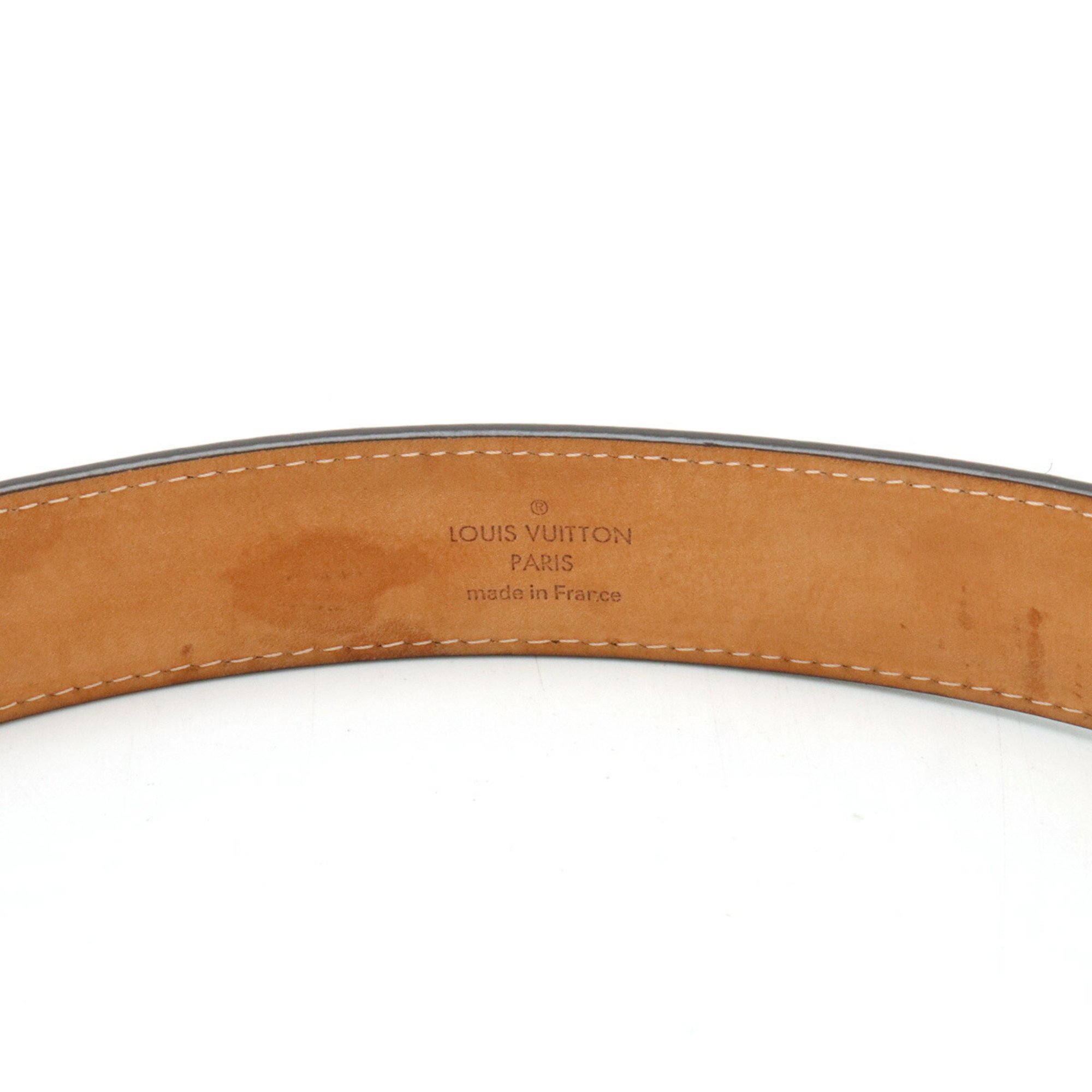 LOUIS VUITTON Louis Vuitton Monogram Santur Oval Belt #90 90/36 M9842U