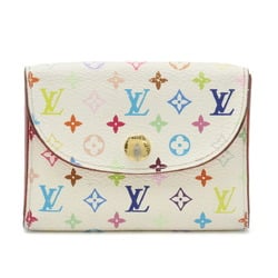 LOUIS VUITTON Louis Vuitton Monogram Multicolor Envelope Carte de Visite Card Case Bron Rich Pink M66560