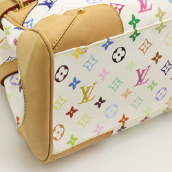 LOUIS VUITTON Louis Vuitton Multicolor Claudia Handbag Shoulder Bag Blanc White M40193