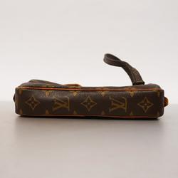 Louis Vuitton Shoulder Bag Monogram Pochette Marly Bandouliere M51828 Brown Women's