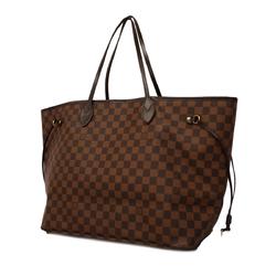 Louis Vuitton Tote Bag Damier Neverfull GM N41357 Ebene Women's