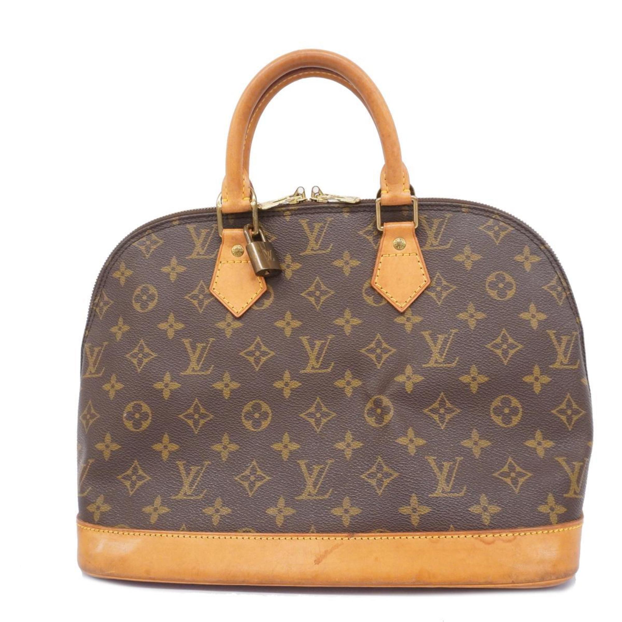 Louis Vuitton handbag Monogram Alma M51130 brown ladies