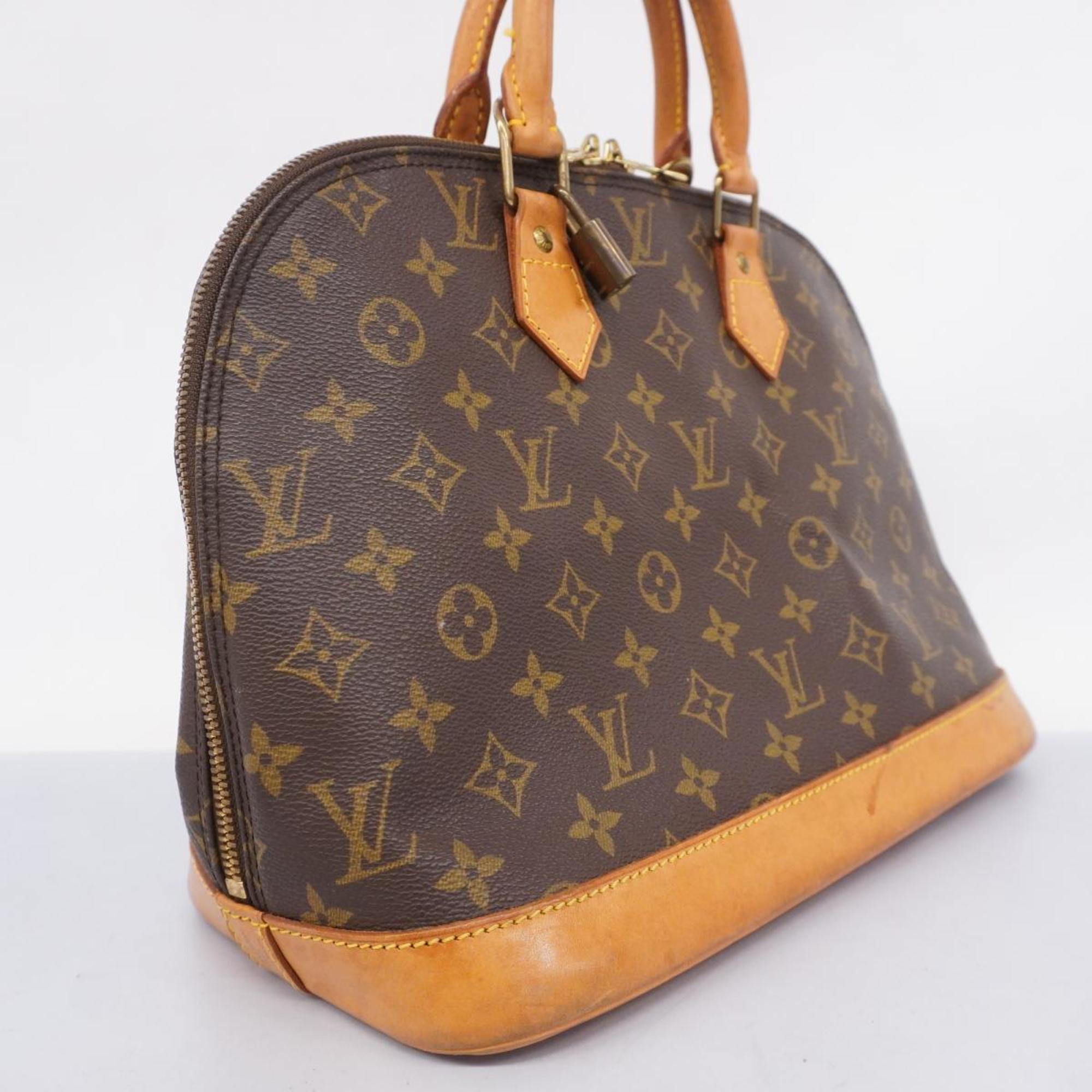 Louis Vuitton handbag Monogram Alma M51130 brown ladies