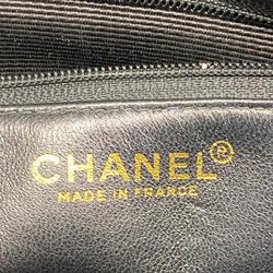 Chanel Tote Bag Reproduction Caviar Skin Black Women's