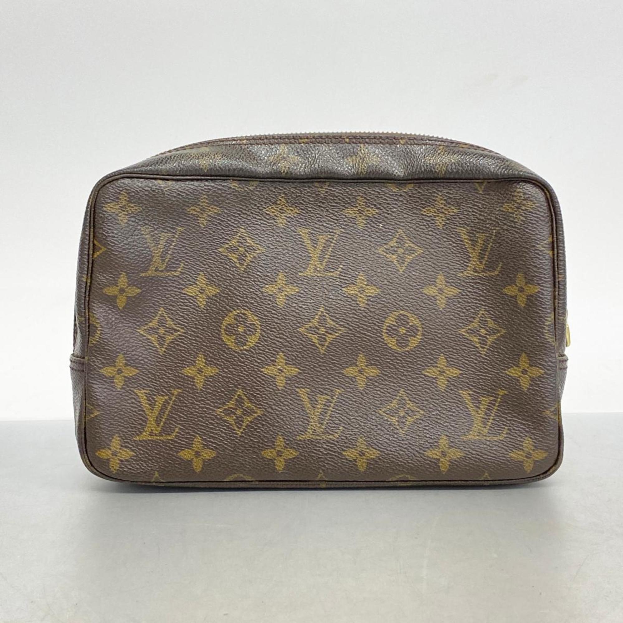 Louis Vuitton Pouch Monogram True Toilet 23 M47524 Brown Ladies