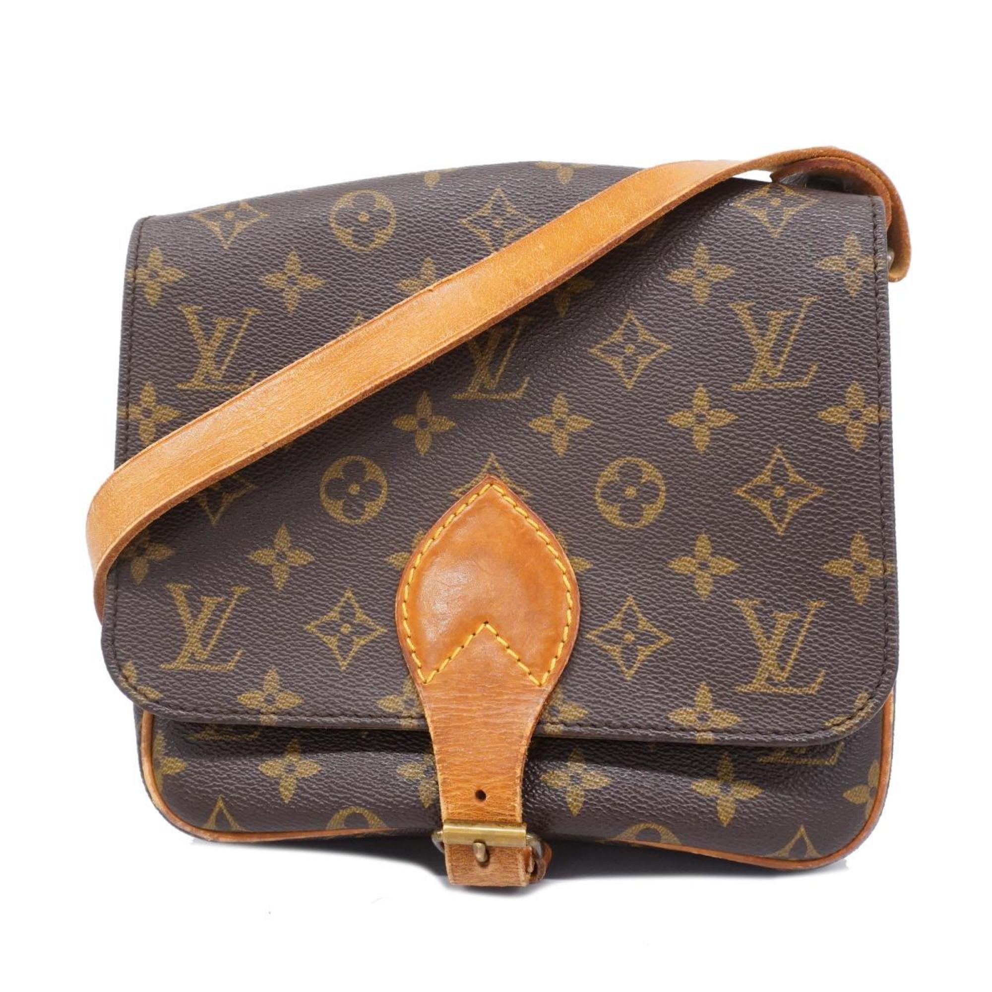 Louis Vuitton Shoulder Bag Monogram Cartesier 22 M51253 Brown Women's