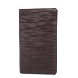 Louis Vuitton Notebook Cover Epi Agenda Poche R2052D Mocha Men's Women's