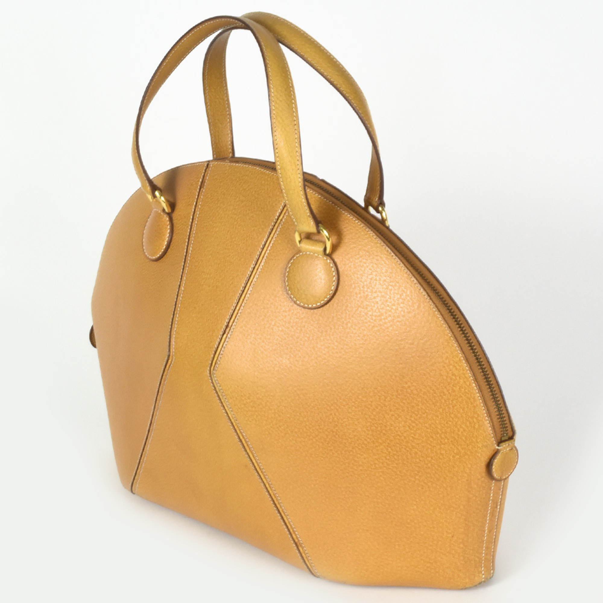 HERMES Il de Bow handbag, pigskin, engraved with 〇W (manufactured in 1993)