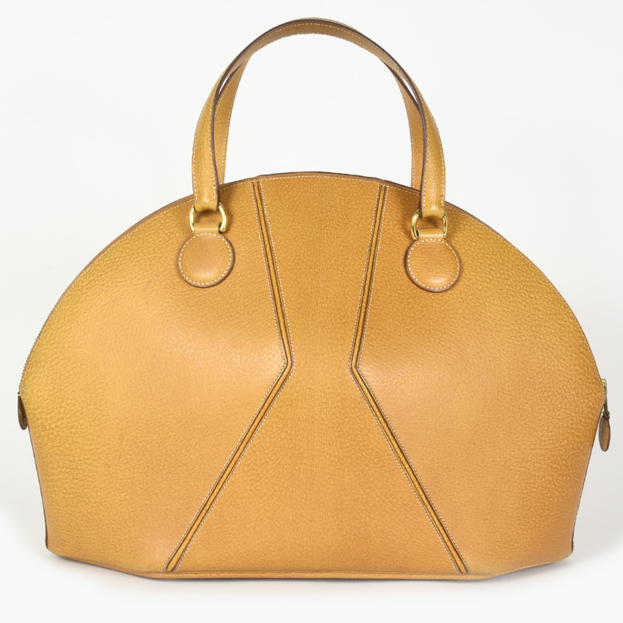 HERMES Il de Bow handbag, pigskin, engraved with 〇W (manufactured in 1993)